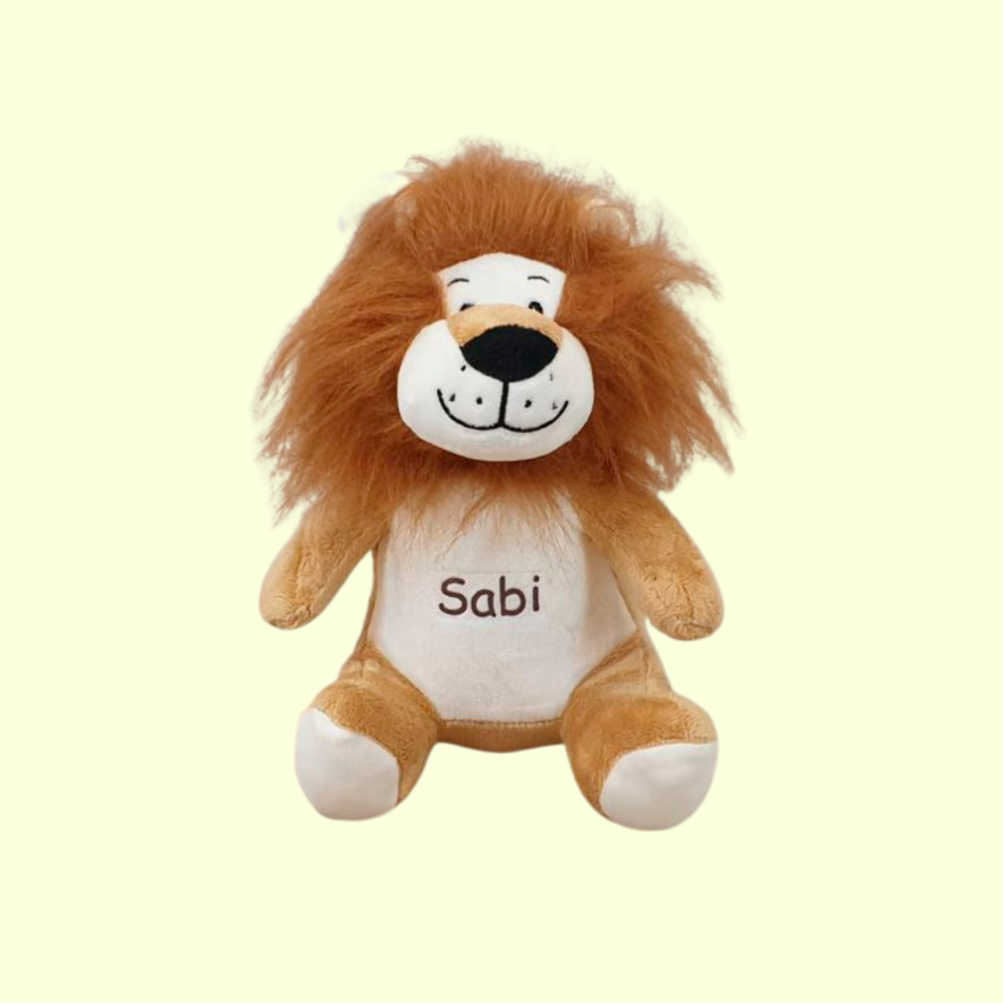 Personalised cheap lion teddy