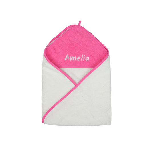 Baby Baby Hooded Towel - Pink