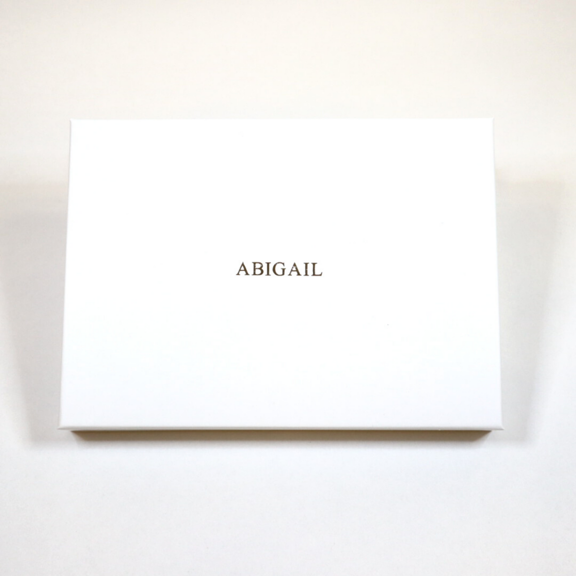 Personalised with Foil on Luxury White Box 