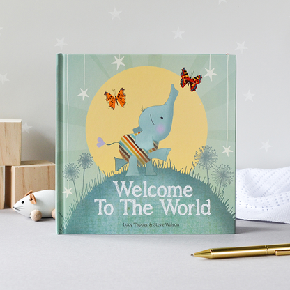 Welcome to the World - Hardback New baby Arrival Book