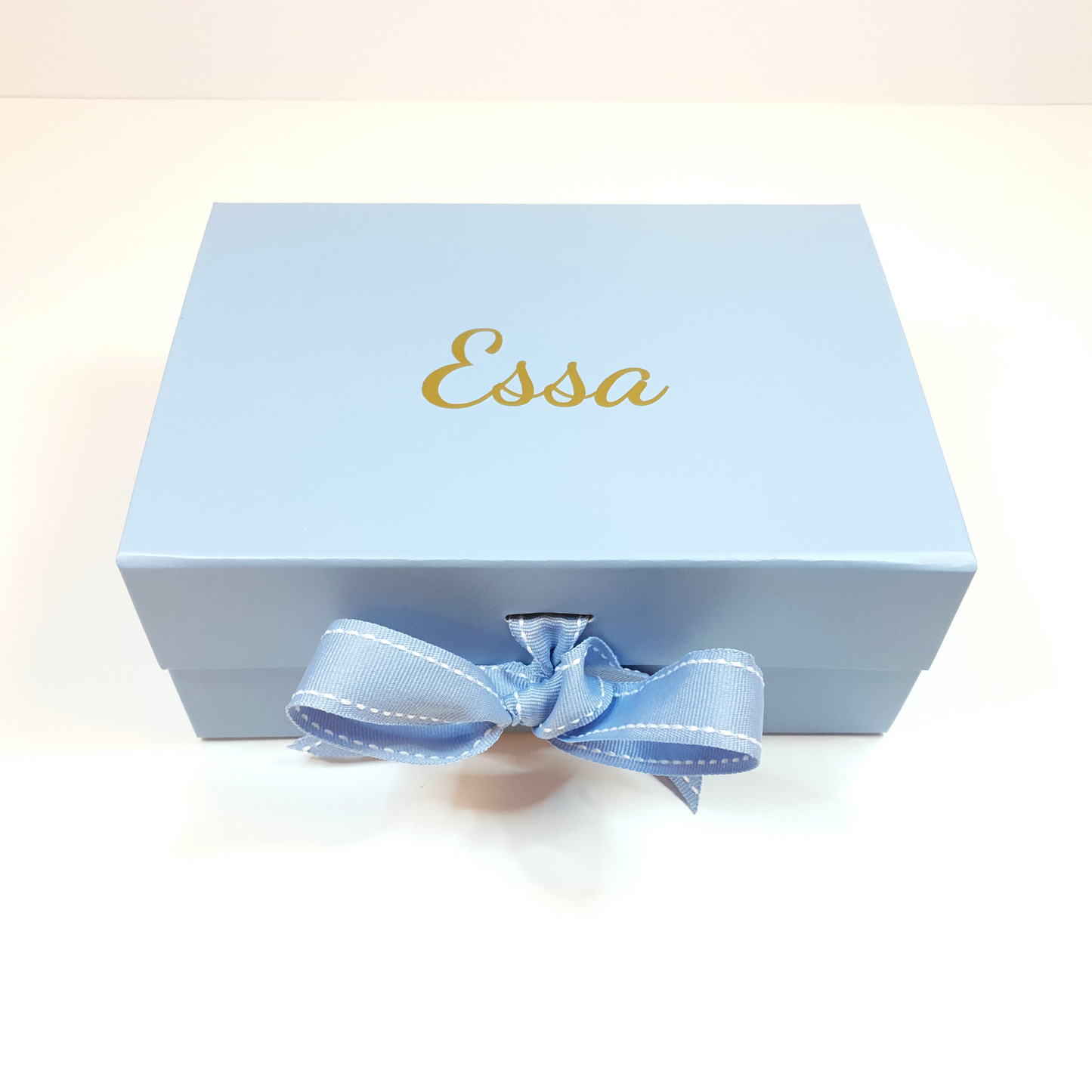 Personalised Baby Keepsake Box Gift Hamper - My Friend & Me – Blue