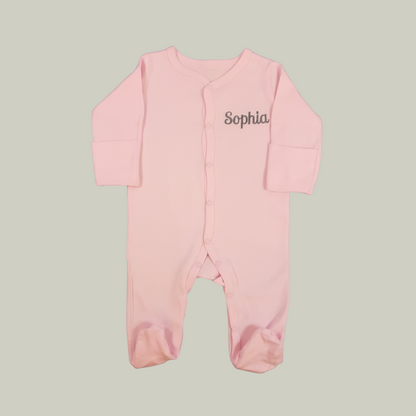 Personalised Luxury Baby Keepsake Box Gift Hamper - Welcome To The World - Pink
