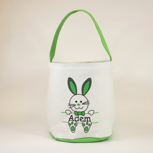 Personalised Easter Cotton Bucket