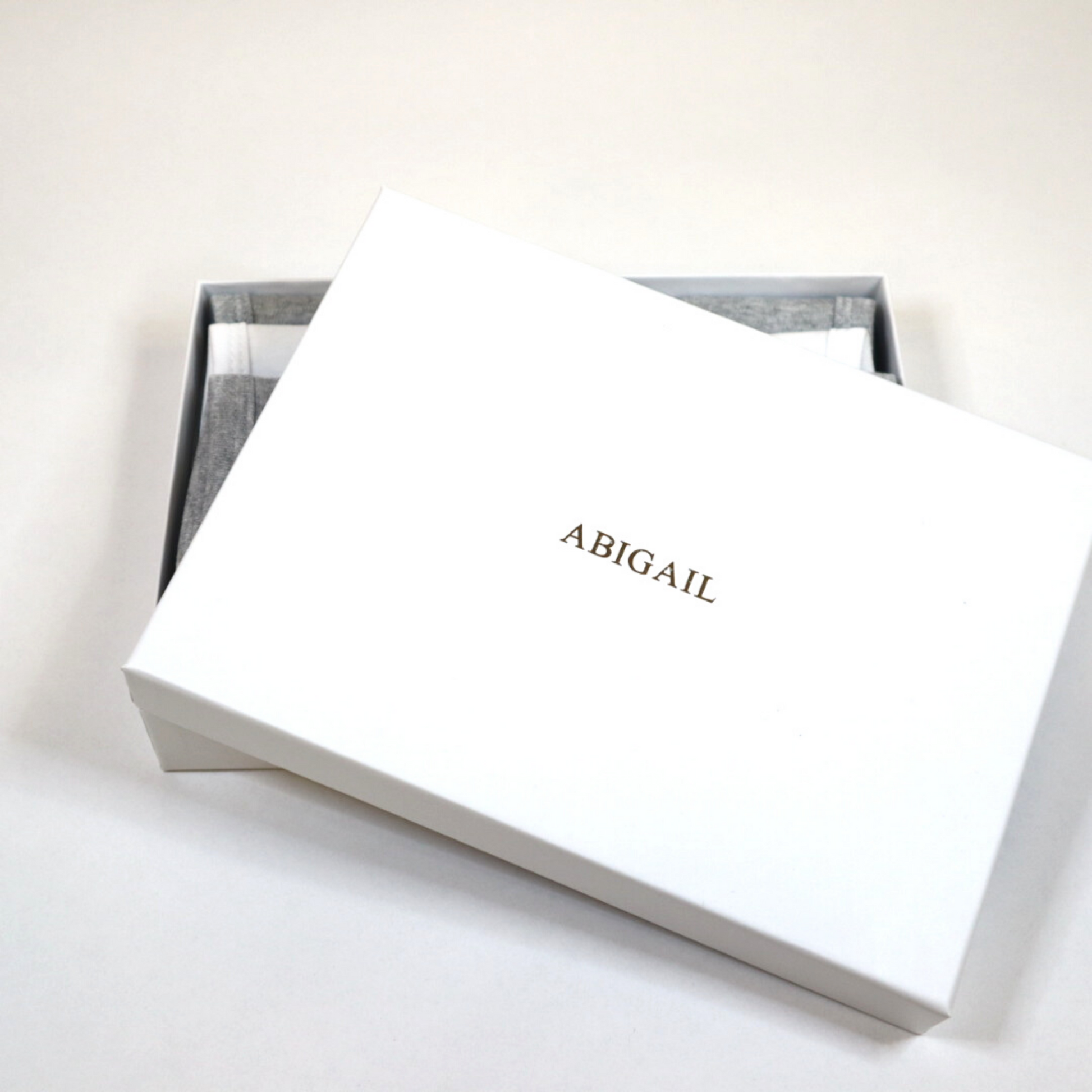 Personalised Luxury White Box with Lid