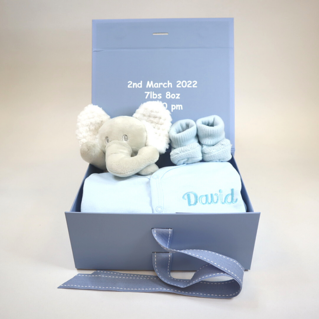 Personalised Welcome to World  Baby Gift Hamper