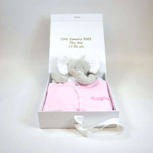 Personalised Welcome to World Baby Gift Hamper